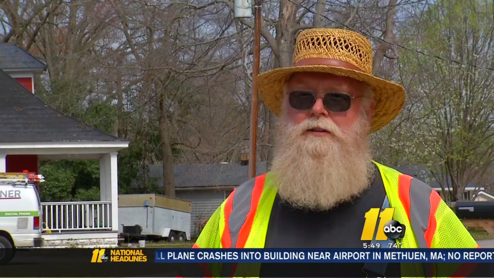 Retired Zebulon truck driver cleans up road for disability check