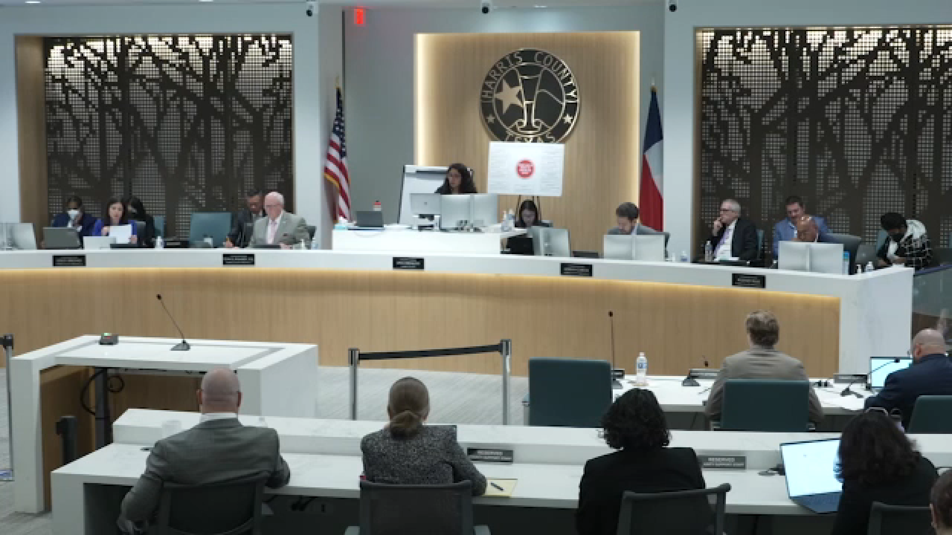Harris County Judge Lina Hidalgo and commissioners remain on opposite side of budget battle