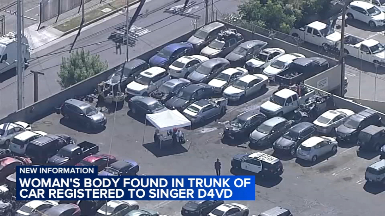New details: Woman's body found in truck of car registered to singer D4vd