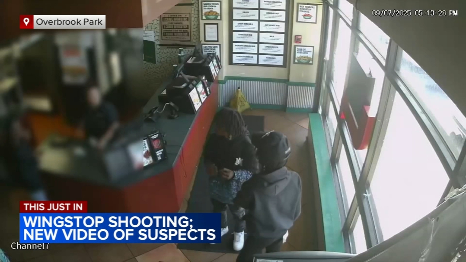 New video released after worker injured in shooting at Wingstop in Philadelphia’s Overbrook section