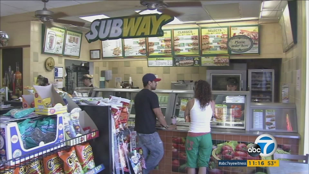 Subway chicken only contains 53 percent chicken meat, study says