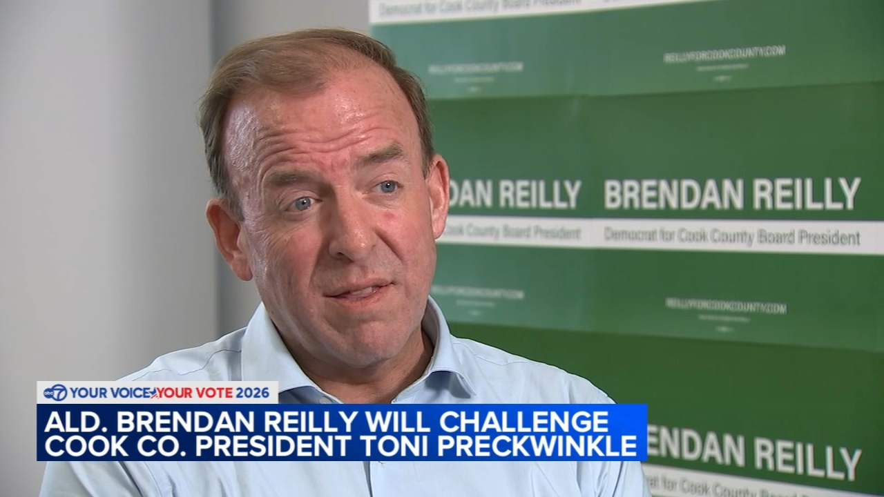 Ald. Reilly to challenge Preckwinkle for Cook County board president