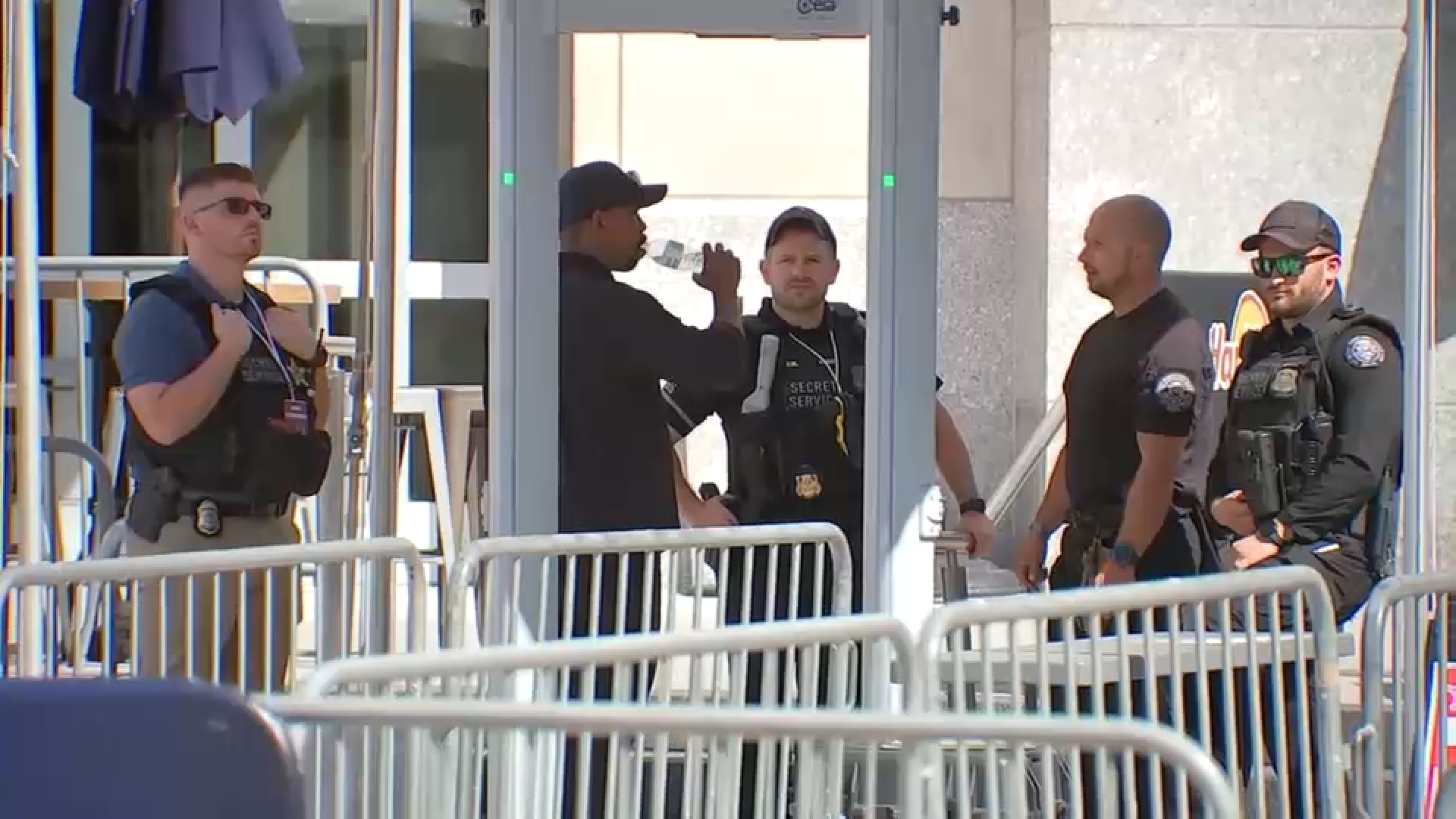 Increased security at Yankee Stadium for Trump's attendance at game