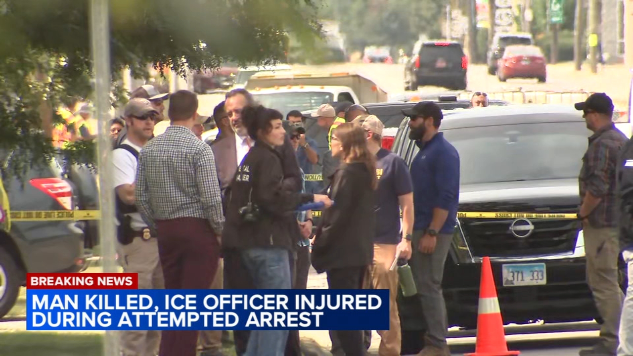 Man killed after dragging officer with car in west suburb ID'd: DHS
