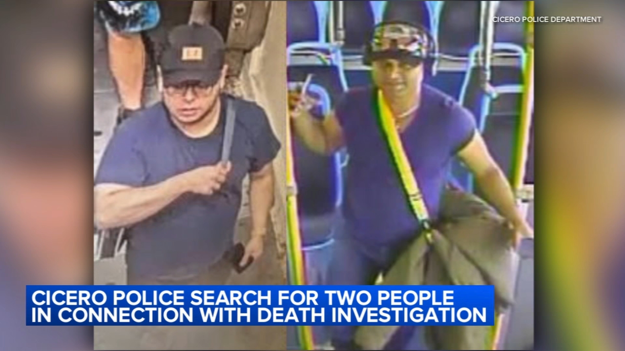 Man found strangled, suburban police search for 2 persons of interest