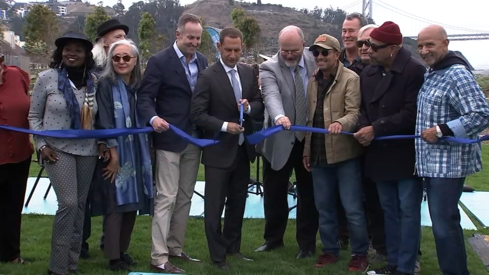 San Francisco's newest public park opens on Treasure Island, offering epic city views