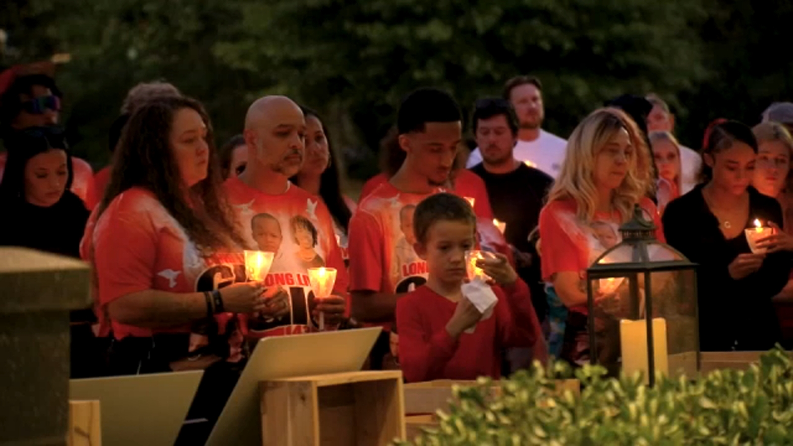 Giovanni Pelletier Family, friends hold candlelight vigil to honor