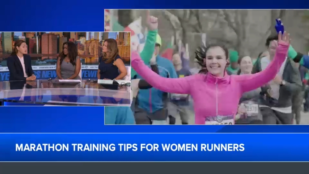 Marathon training tips, pelvic health for women runners