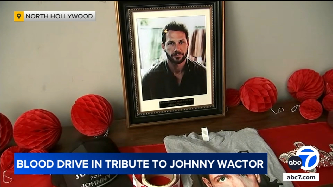 Johnny Wactor death: Blood drive held to honor former 'General Hospital' actor  𝓀𝒾𝓁𝓁ed in downtown LA shooting - ABC7 Los Angeles