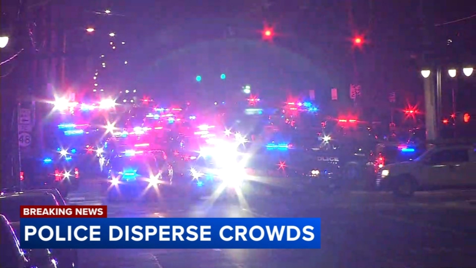 Heavy police presence in Wilmington, Delaware after Hispanic parade ends