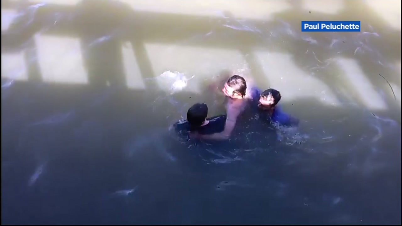 2 good Samaritans rescue man from water at San Francisco's Pier 23
