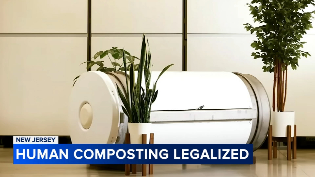 NJ legalizes human composting as alternative to traditional burial