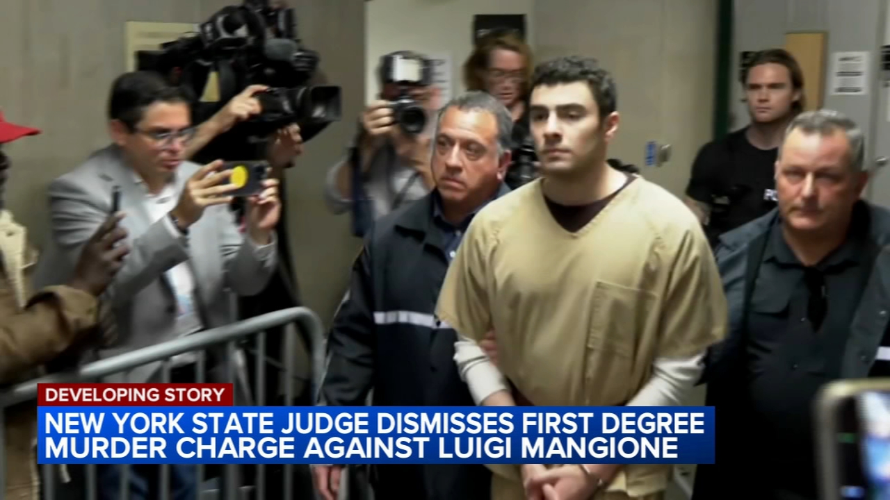 New York judge tosses terrorism charges against Luigi Mangione, lets murder  count stand in UnitedHealthcare CEO killing - 6abc Philadelphia