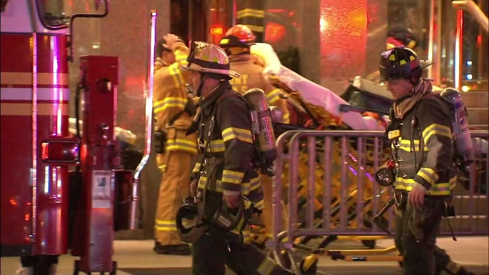 1 injured in fire at Trump Tower in New York 