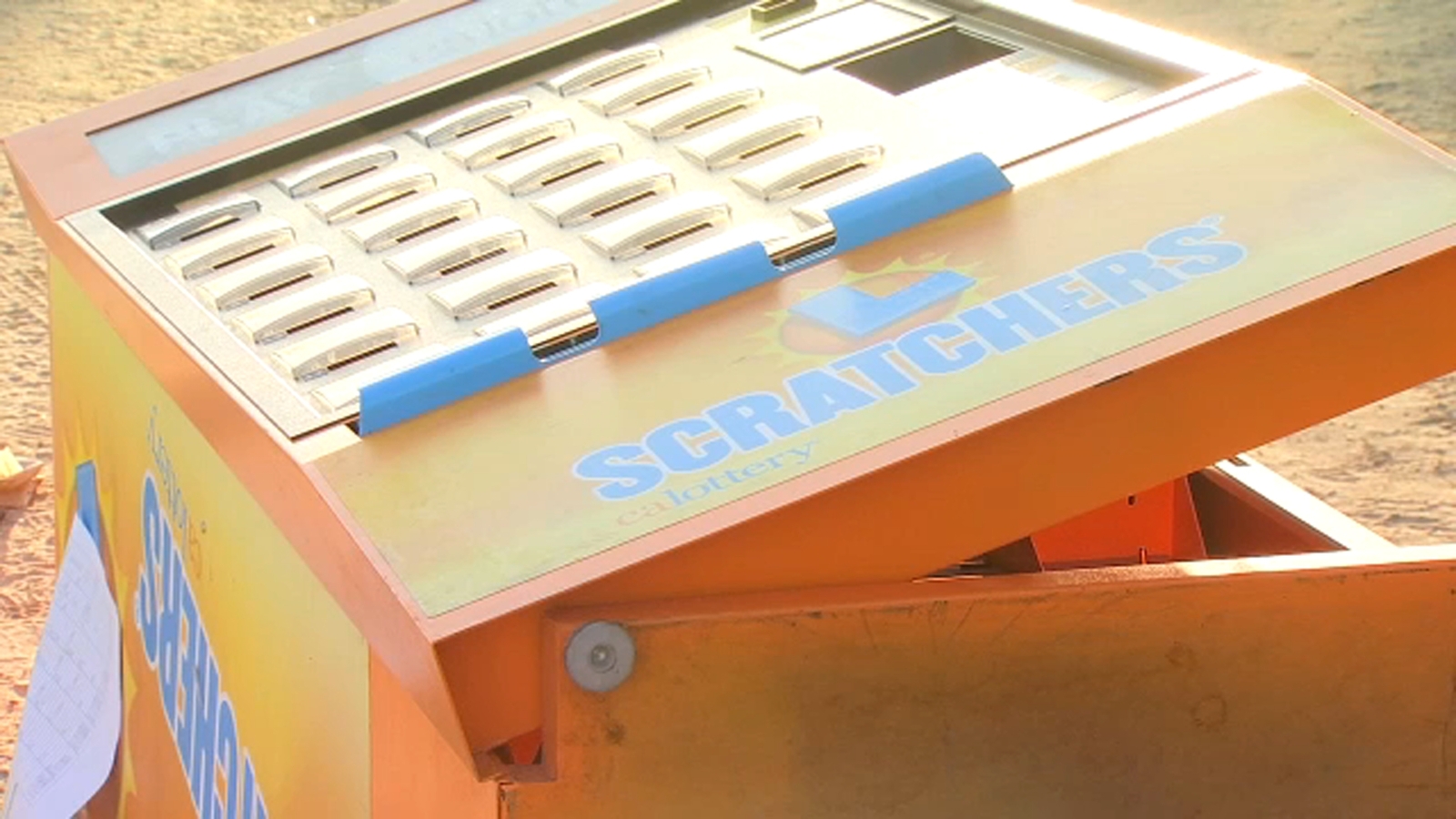 Lottery machine stolen in Fresno County, authorities say