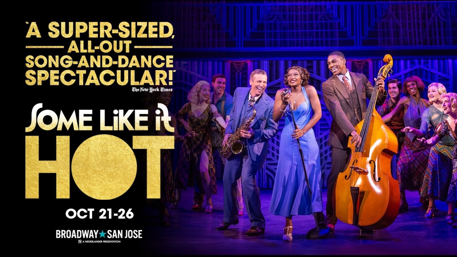 Get ready for a "glorious, toe-tapping, razzle-dazzling" time with Some Like It Hot!