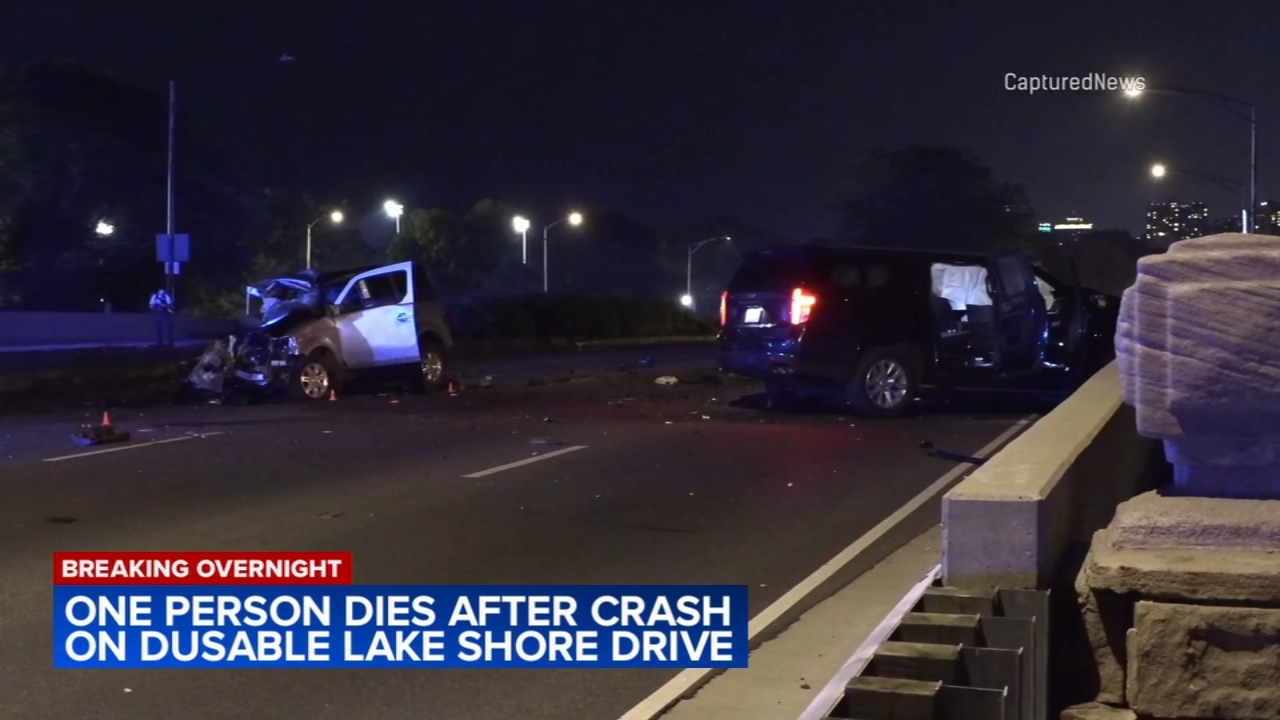 1 killed in wrong-way crash on DuSable Lake Shore Drive on North Side