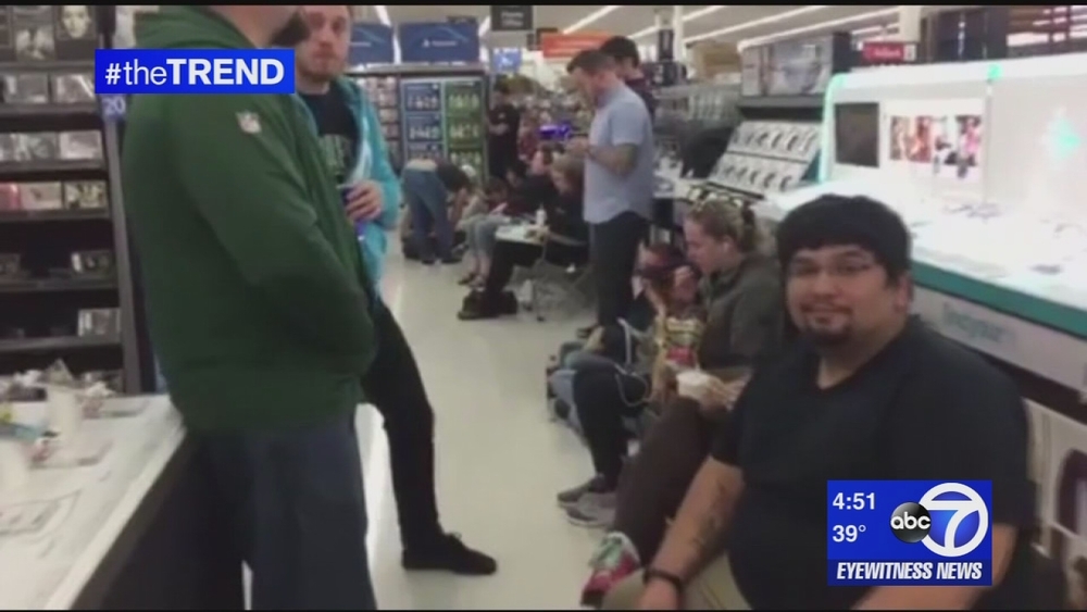 The Trend: Gamers line up for Nintendo Switch
