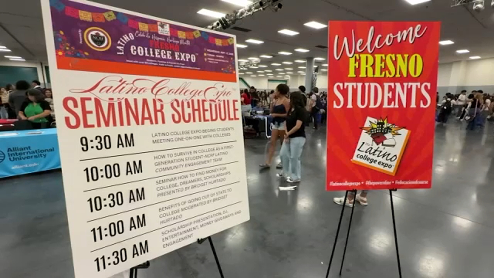 Endless opportunities for over 3,000 Fresno Unified students at the Latino College Expo