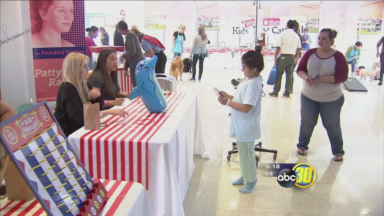 Some Valley children got the Kids Day celebration started early with a Carnival