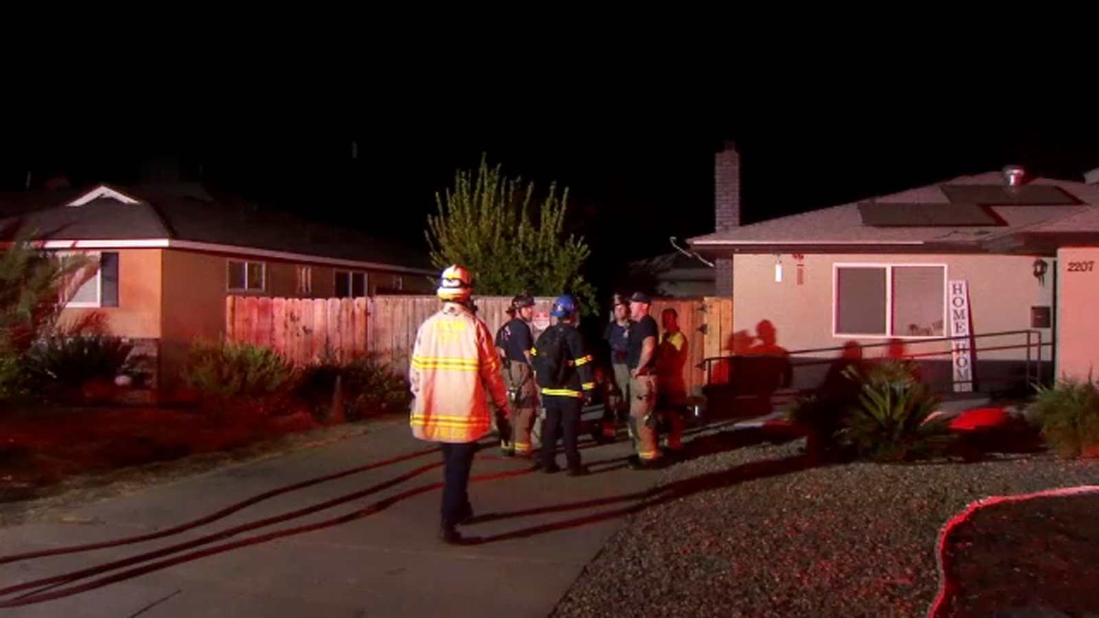 Multiple displaced after group home fire in east central Fresno