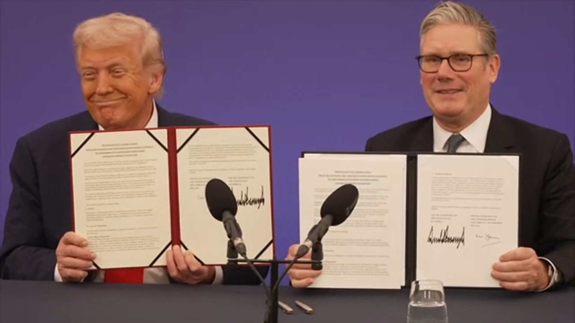 Trump and Starmer sign US-UK tech deal on AI, nuclear power