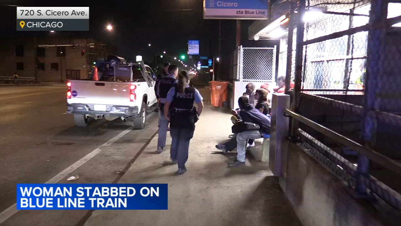 Woman stabbed on CTA Blue Line train: CPD