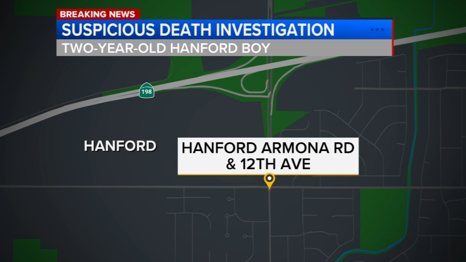 Hanford police investigating suspicious death of 2-year-old boy - ABC30 ...