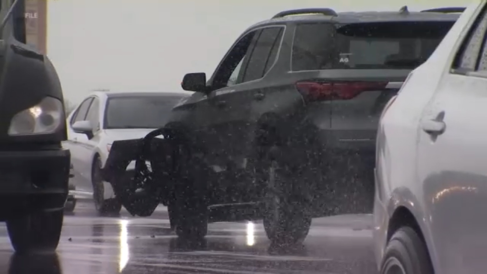 Staying safe while driving in the rain: drivers urged to take it slow and report any problems