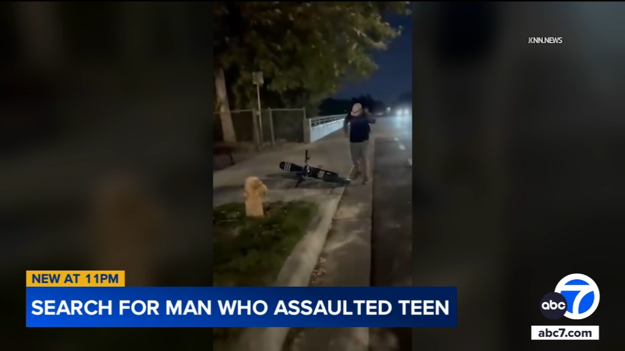Teen pushed off bike, attacked by man in Santa Clarita