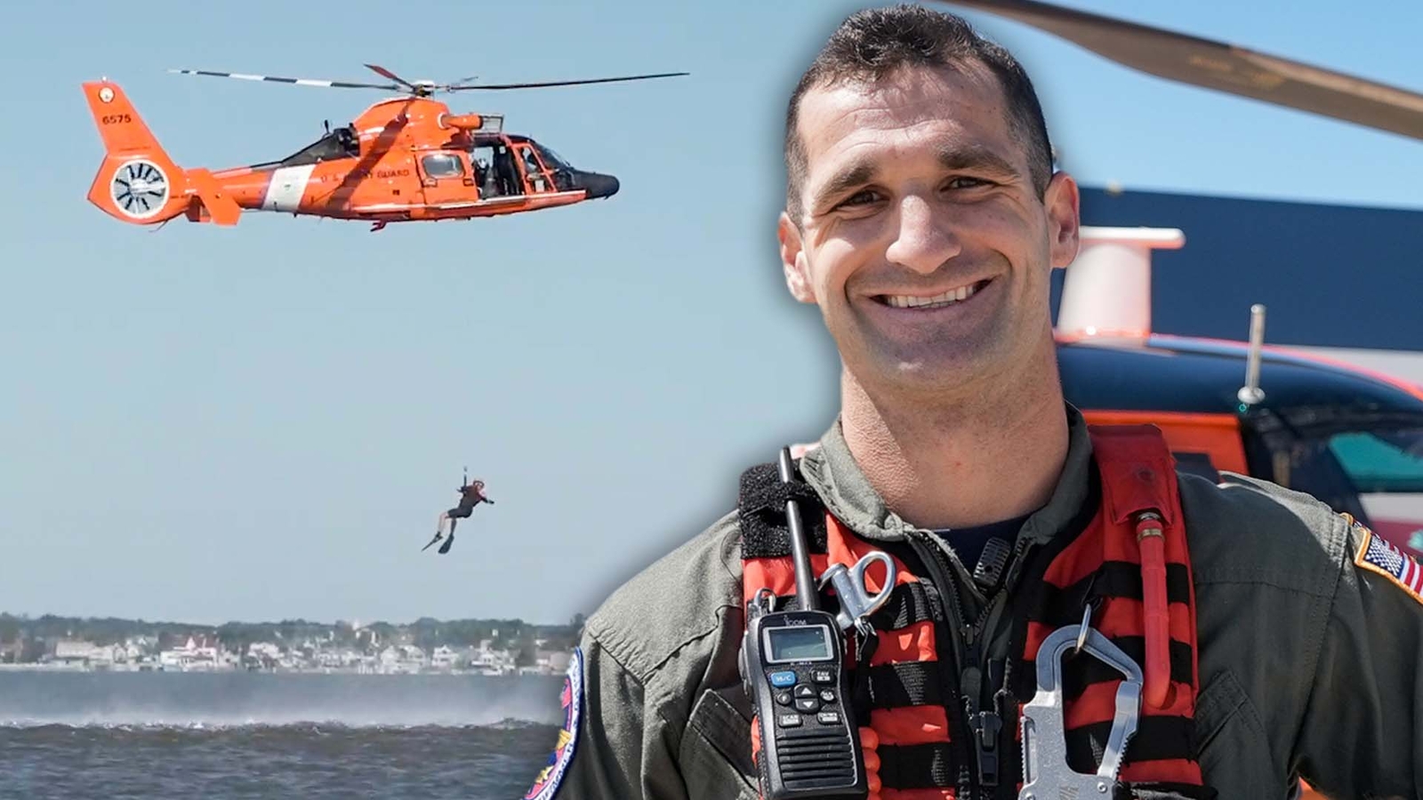 Former lifeguard becomes Coast Guard rescue swimmer