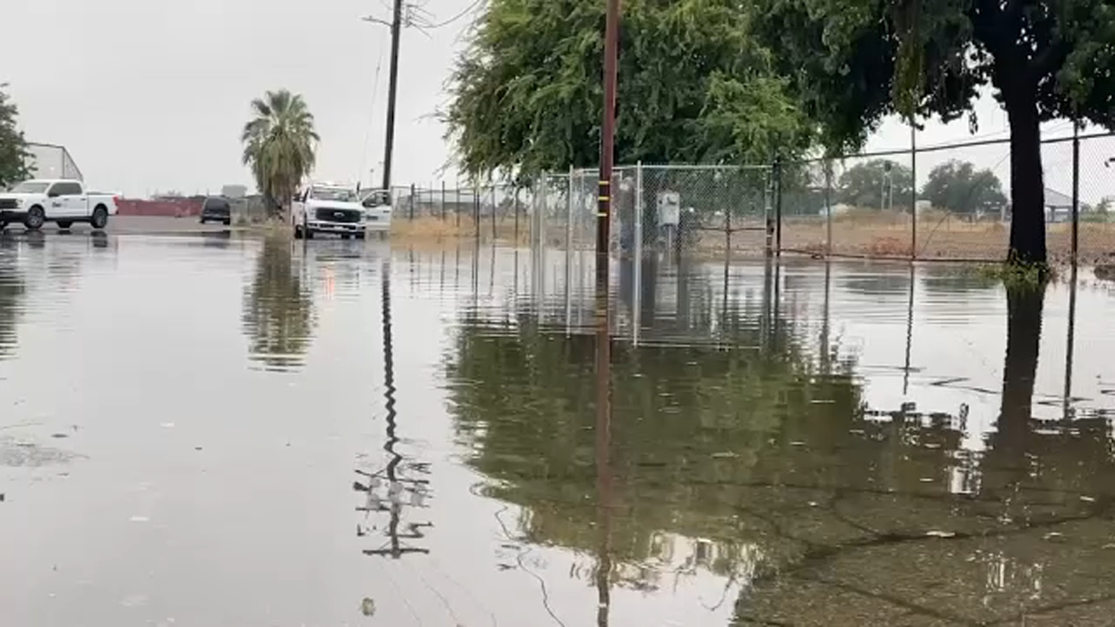 Fowler streets flood after water pump mishap during storms