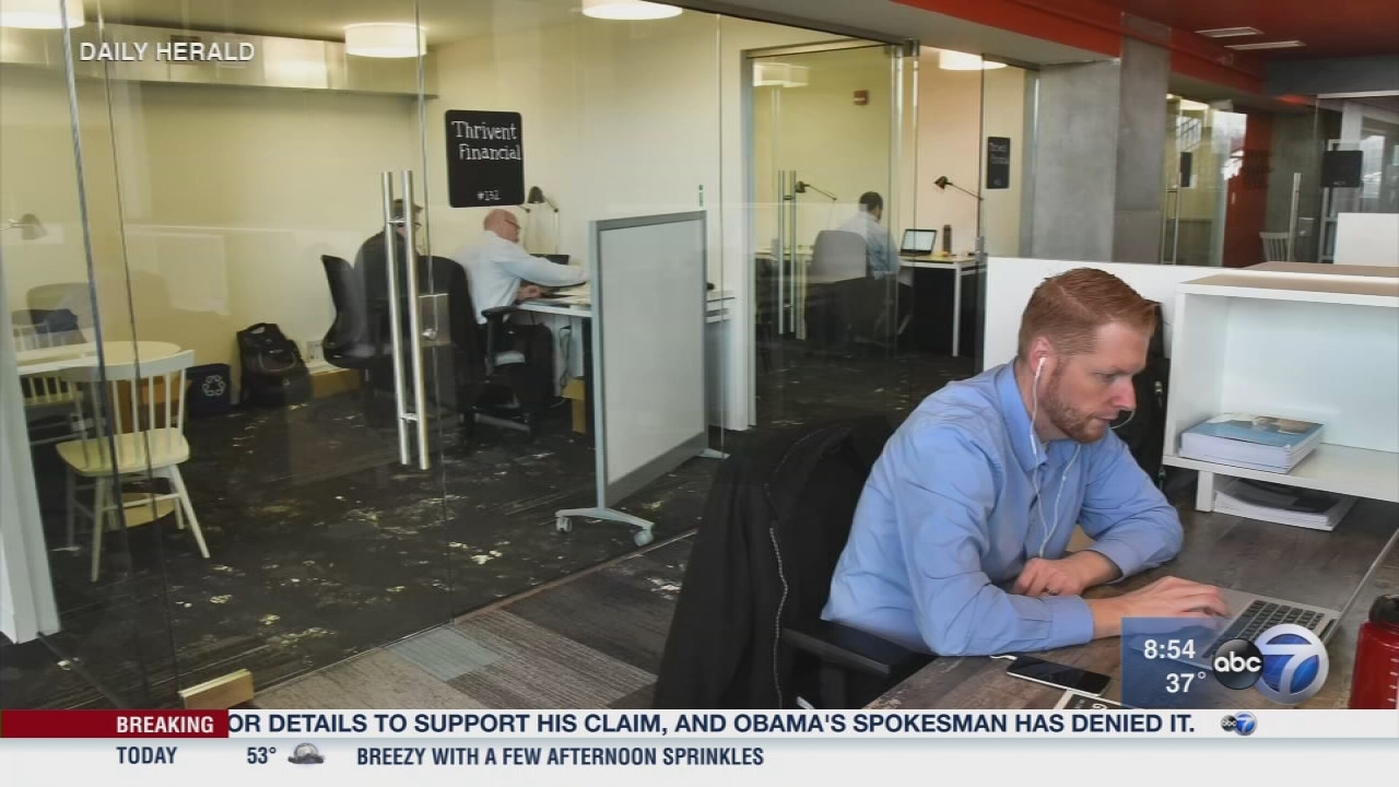 Daily Herald: Shared office spaces