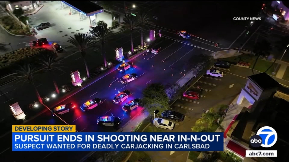 Police shoot, kill suspect after chase ends near OC In-N-Out