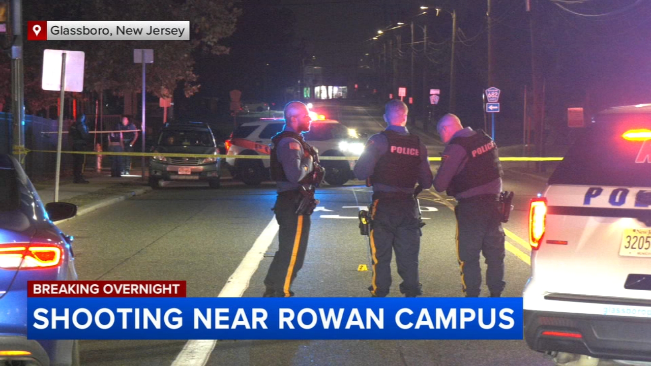 Glassboro Police investigating shooting near Rowan University campus