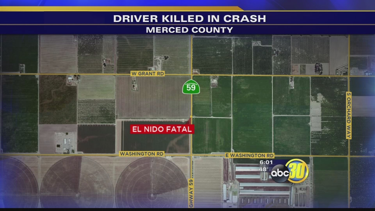 One dead after head-on with semi truck near Merced