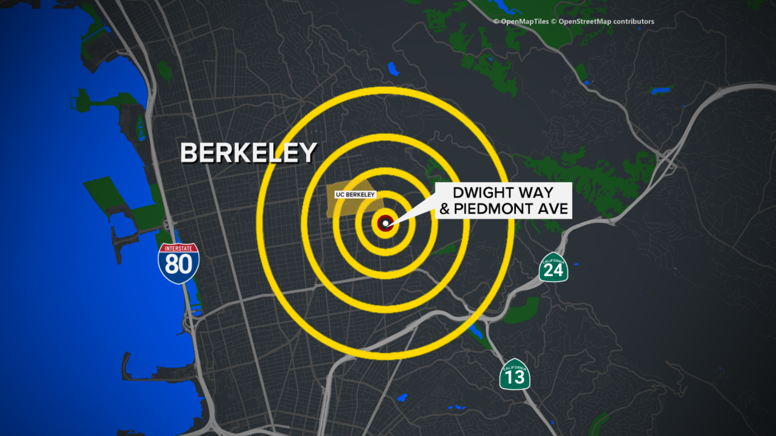 4.3 Magnitude Earthquake Shakes Berkeley Bay Area No Injuries