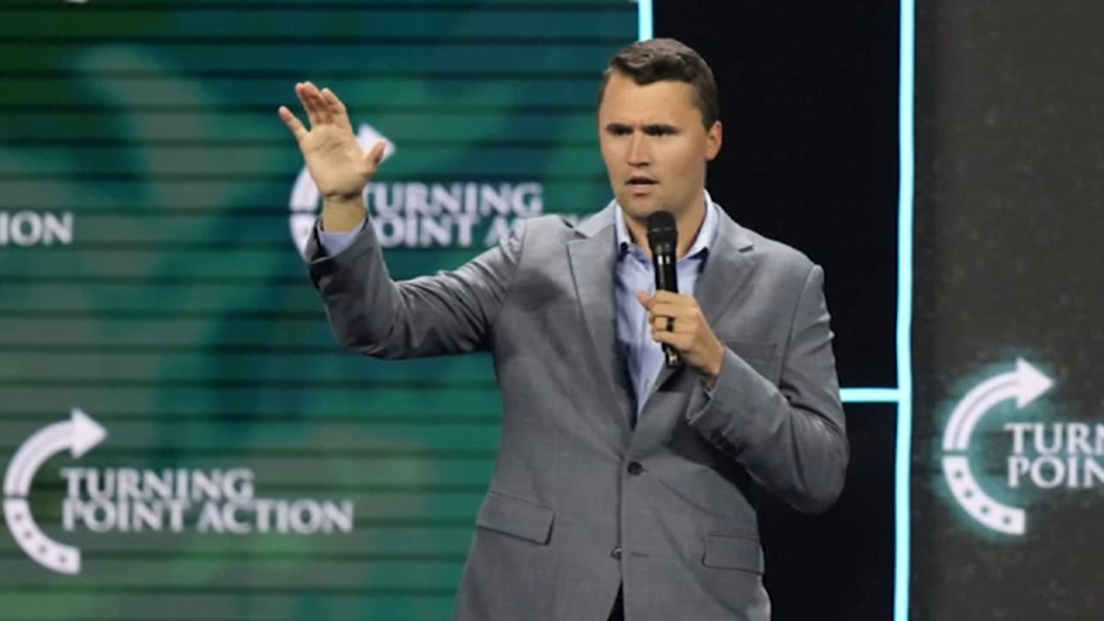 Visalia memorial service for Charlie Kirk draws hundreds after visit to the city