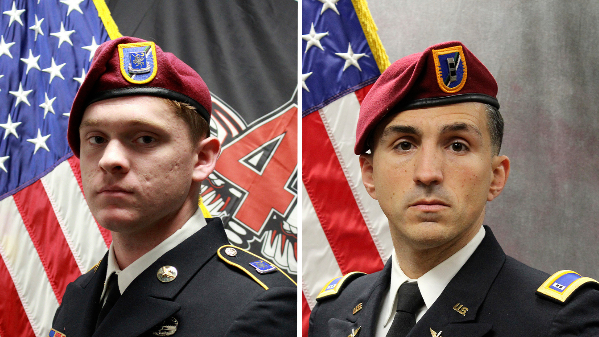 Donavon Scott (left) and Andrew Kraus (right)