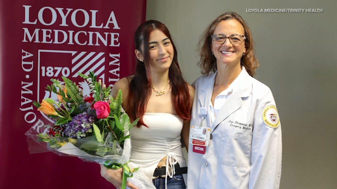 Loyola cafeteria cashier saves ER doctor with Heimlich maneuver: 'I couldn't breathe'