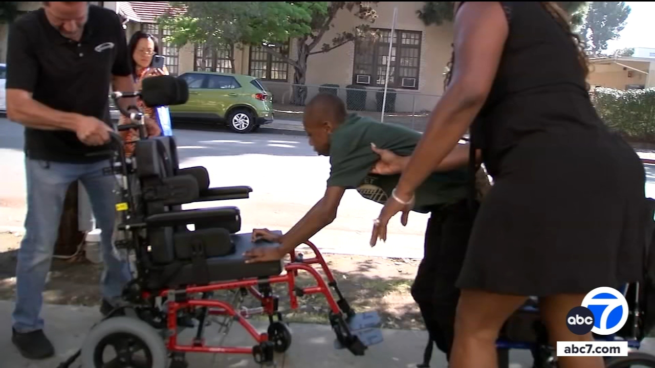 Altadena teen who lost his wheelchair in Eaton Fire gets new upgrade