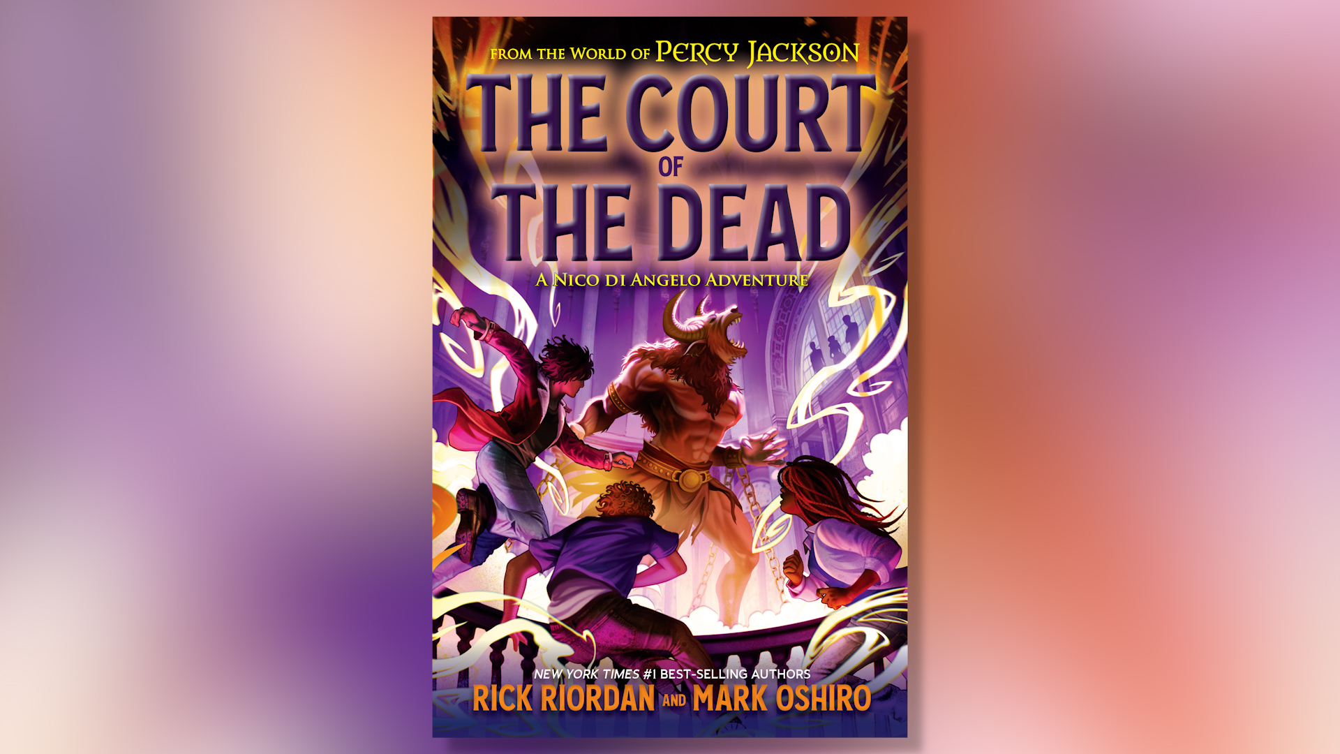 Book cover of "From the World of Percy Jackson: The Court of the Dead: A Nico di Angelo Adventure"