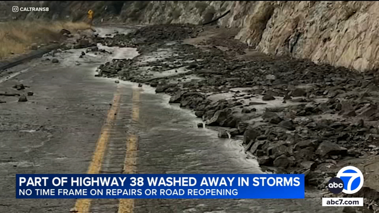 Highway 38 to Big Bear closed indefinitely after significant