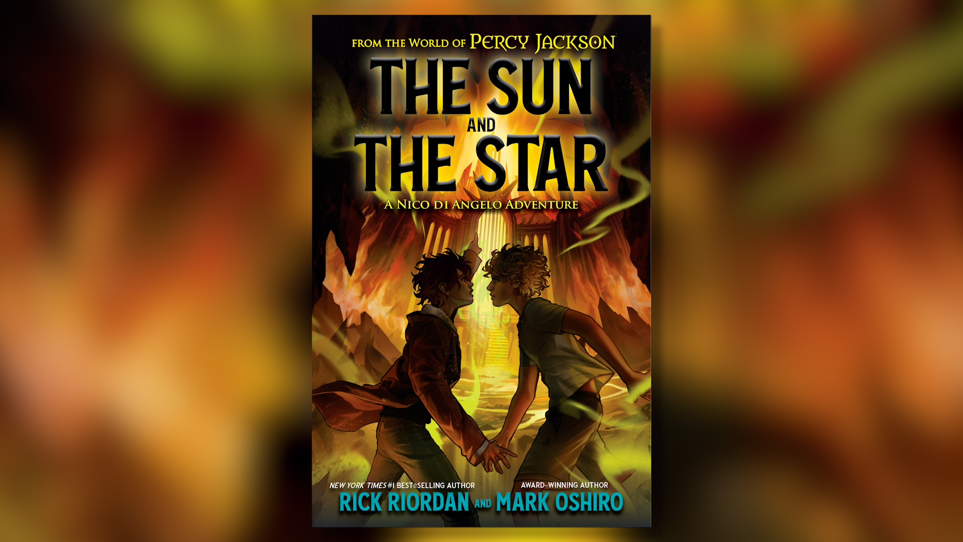 Cover book for "From the world of Percy Jackson: The Sun and the Star: a nico di angelo adventure"