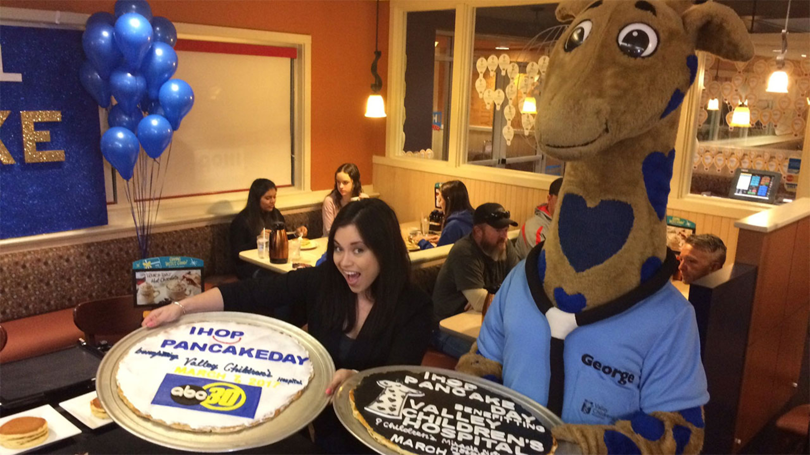 IHOP teams up with Valley Children's for National Pancake Day, Kids Day