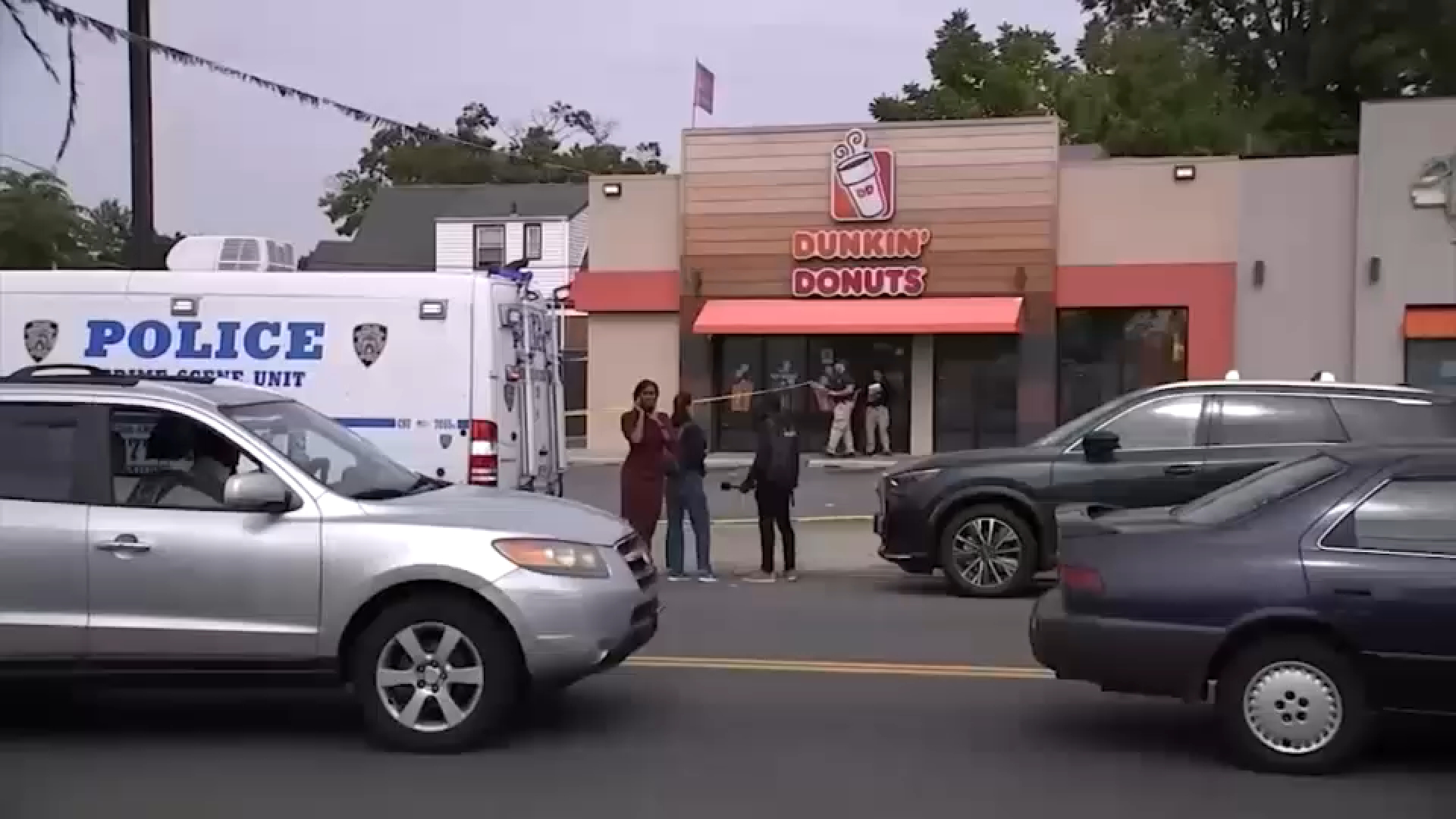 Police searching for gunman after teen shot in head in Dunkin' Donuts parking lot