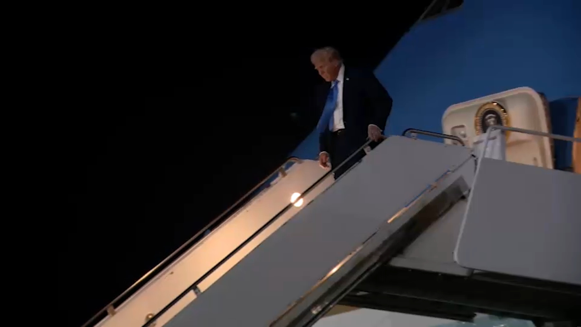 Trump arrives in NYC ahead of address at UN General Assembly