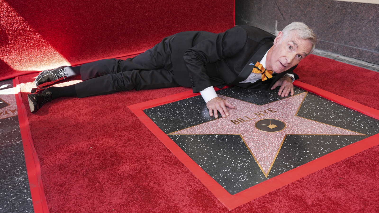 Bill Nye honored with star on Hollywood Walk of Fame