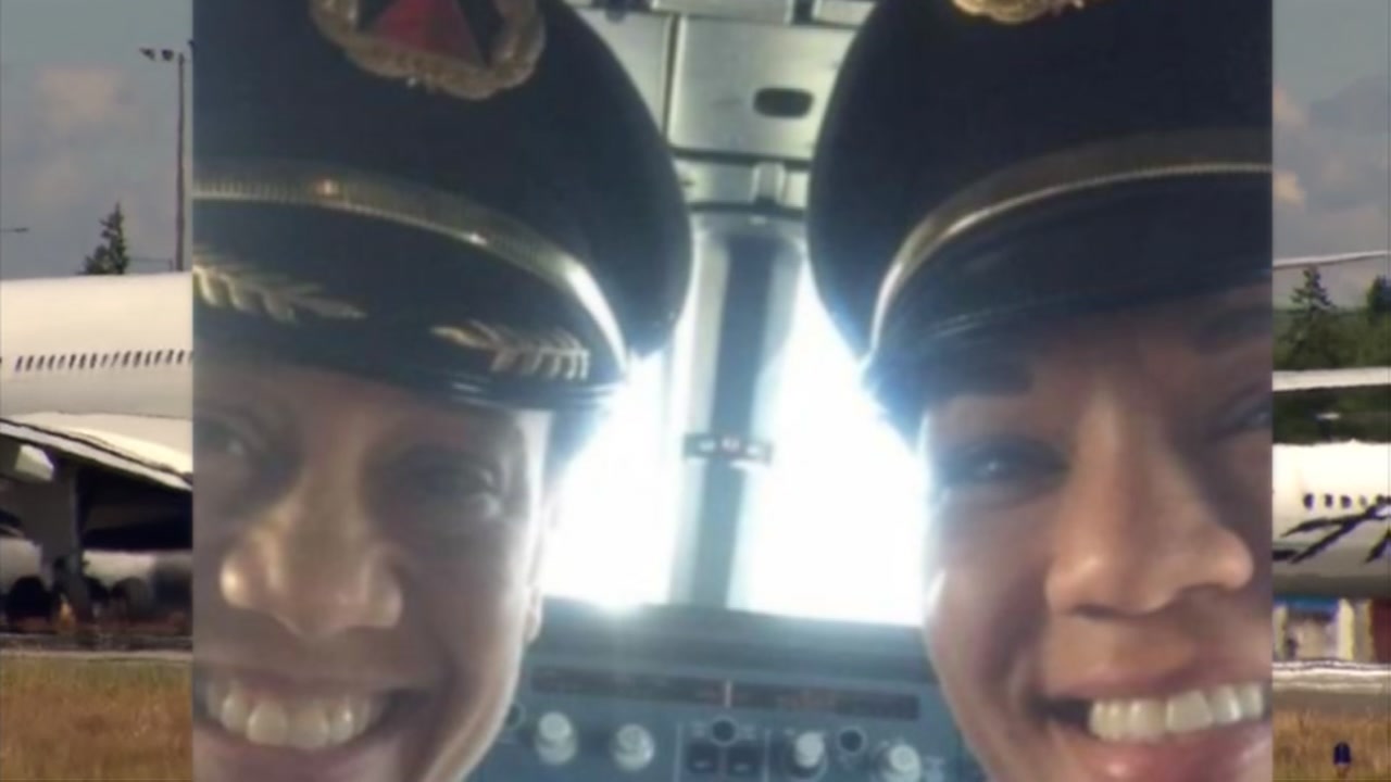 Two African-American women pilots make history