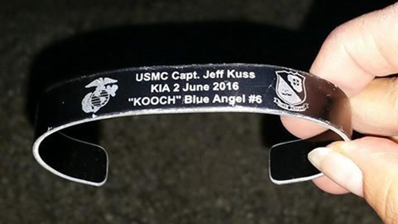 Bracelet found during BBQ cook-off has special meaning